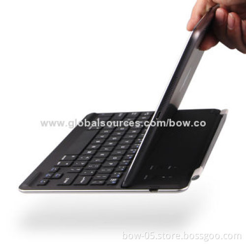 Wireless Bluetooth Keyboard for iPad Air with Magnetic Strip and Groove